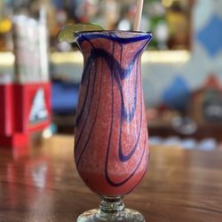 The Porch - Strawberry daiquiri 250 MXN (around $13USD)