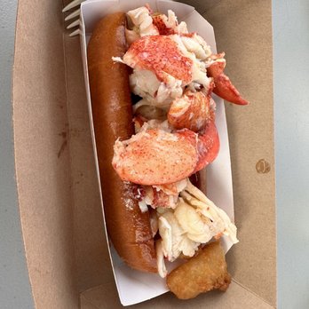 Archie's Lobster - Hot buttered lobster roll!! - Seafood Near Me - Tremont, Maine Archie's Lobster - Hot buttered lobster roll!! - Seafood Near Me - Tremont, Maine