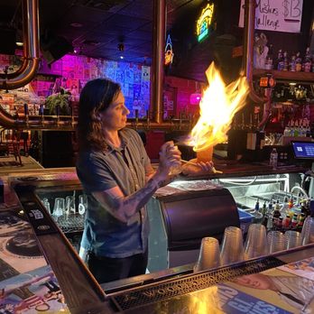 Red Dwarf - Regan making a great Cocktail - Beer Bar Near Me - Las Vegas, Nevada