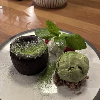 U :Dessert Story - Chocolate Organic Matcha Lava Cake - Desserts Near Me - Berkeley, California U :Dessert Story - Chocolate Organic Matcha Lava Cake - Desserts Near Me - Berkeley, California