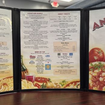 Antonios Pizza - Menu - Italian Near Me - Belpre, Ohio