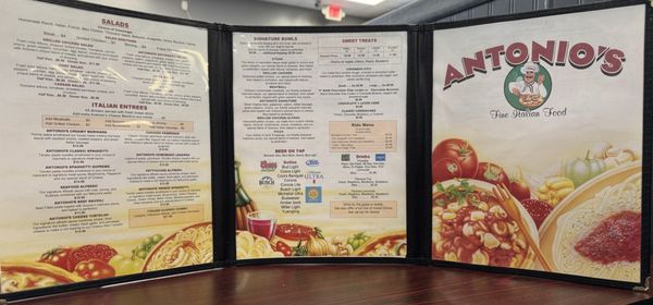Menu photo 1 Antonios Pizza Belpre, OH
