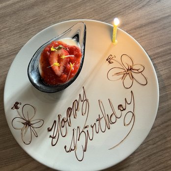 El Cielo - Complimentary birthday dessert - Tapas Bars Near Me - Honolulu, Hawaii El Cielo - Complimentary birthday dessert - Tapas Bars Near Me - Honolulu, Hawaii