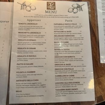 Limoncello Belltown - Menu - Italian Near Me - Seattle, Washington Limoncello Belltown - Menu - Italian Near Me - Seattle, Washington