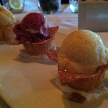 Summit House - Sorbet Trio - Steakhouses Near Me - Fullerton, California