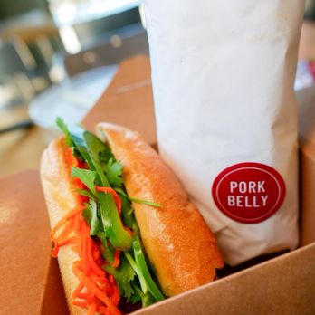 Saiga Vietnamese Eatery - Pork Belly Banh Mi - Vietnamese Near Me - Orange, California