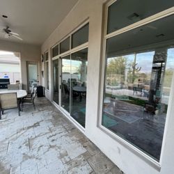 Desert Luxury Window Cleaning - Exterior pressure washing and window cleaning.