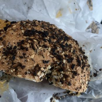 Terra Bagels - SEC Sandwich on GF everything bagel - Bagels Near Me - Grand Rapids, Michigan