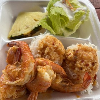 Aloha Shrimp - Spicy lemon garlic - Food Trucks Near Me - Hauula, Hawaii