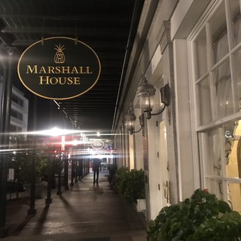 The Marshall House - Entrance and street - Hotels Near Me - Savannah, Georgia