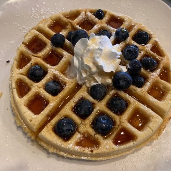 The Bistro at La Tourelle - Waffle served a little cold - New American Near Me - Ithaca, New York The Bistro at La Tourelle - Waffle served a little cold - New American Near Me - Ithaca, New York