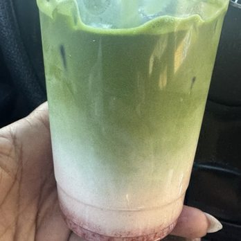 Holos Coffee - Matcha w/ oat milk - Coffee & Tea Near Me - Artesia, California