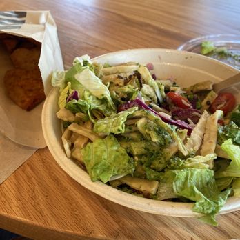 CAVA - Falafel bowl with crispy pita chips. - Mediterranean Near Me - Carson, California
