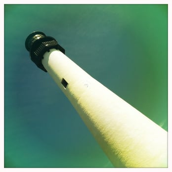 Cape Florida Lighthouse - Cape Florida Lighthouse (A'La Hipstamatic.) - Landmarks & Historical Buildings Near Me - Key Biscayne, Florida