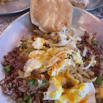Kroll's Diner - This is a delicious breakfast skillet. I highly recommend this. - German Near Me - Fargo, North Dakota