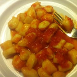 Condor Hotel - Pasta selection was gnocchi in light tomato sauce