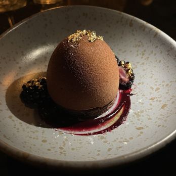 Le Coq - Chocolate Mousse Cake - French Near Me - La Jolla, California