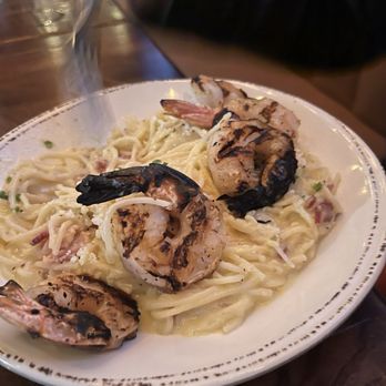 Angelo's Wine Bar - Carbonara with shrimp (added upcharge) - Cocktail Bars Near Me - Chicago, Illinois