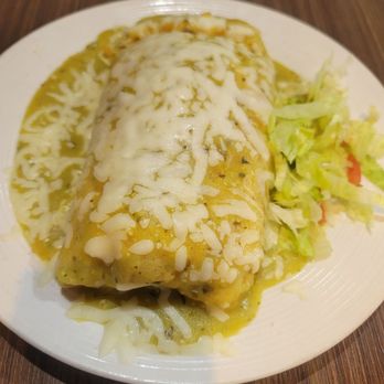 Mi Cocina Mexican Grill - Barbacoa Burrito, wet with green sauce. It was HUGE!!! Stuffed completely full of meat! No fat, not too much rice, mostly meat! Very yummy! - Mexican Near Me - La Verne, California Mi Cocina Mexican Grill - Barbacoa Burrito, wet with green sauce. It was HUGE!!! Stuffed completely full of meat! No fat, not too much rice, mostly meat! Very yummy! - Mexican Near Me - La Verne, California
