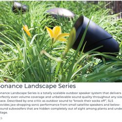Sound & Vision - Outdoor Landscape Speakers