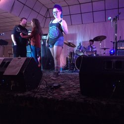 Hubbard Music - Another of Rhyan before their set started