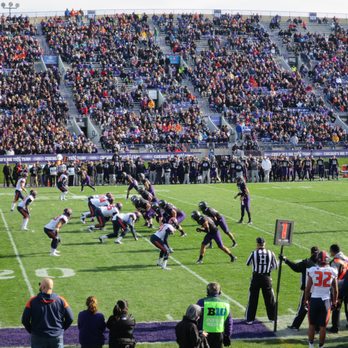 Ryan Field - Vs. Illinois 11-26-16.  View from section 131, row 13. - Stadiums & Arenas Near Me - Evanston, Illinois