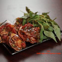Saigon Cali Vietnamese Cuisine - SWEET & SPICY BLOOD CLAMS (SO HUYET TU XUYEN)