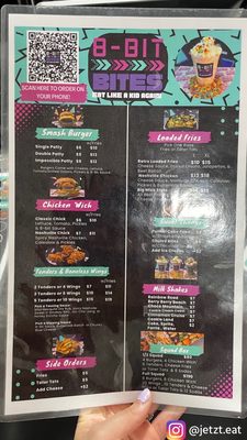 Menu photo 3 8-Bit Bites Johnson City, NY