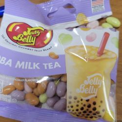 Fuego - Tacoma - The Boba Milk Tea flavored Jelly Belly jellybeans I got at Fuego!