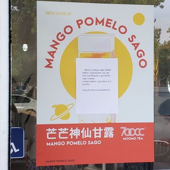 Moomo Tea - As of 7-31-2022 - Bubble Tea Near Me - Sunnyvale, California Moomo Tea - As of 7-31-2022 - Bubble Tea Near Me - Sunnyvale, California