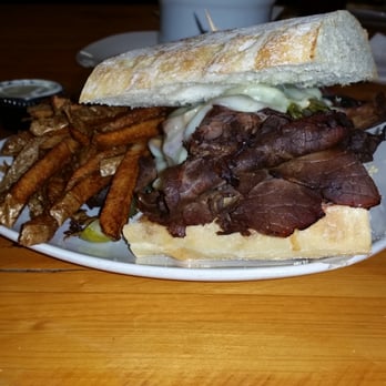 Brass Pelican Varsity Club - a steak sandwich and fries - Sandwiches Near Me - Sandusky, Ohio