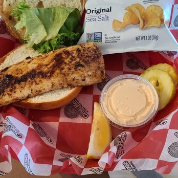 The Crab House - Blackened mahi mahi - Seafood Near Me - Wildwood Crest, New Jersey The Crab House - Blackened mahi mahi - Seafood Near Me - Wildwood Crest, New Jersey