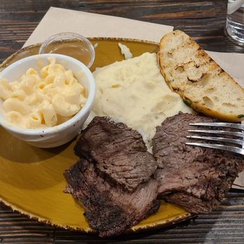 Urban Plates - Grass fed beef with mashed potatoes and man and cheese. - Salad Near Me - Irvine, California