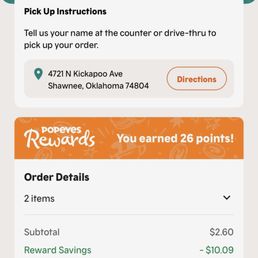 This is proof my order was placed and the manager on staff was rude and here's the proof.