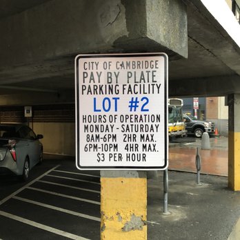 Municipal Parking Lot 2 - Sundays free - Parking Near Me - Cambridge, Massachusetts