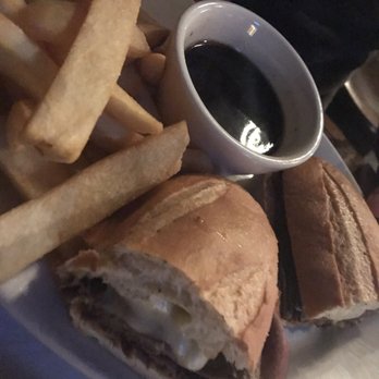 Lucky Baldwins Pub - French dip sandwich - Pubs Near Me - Pasadena, California