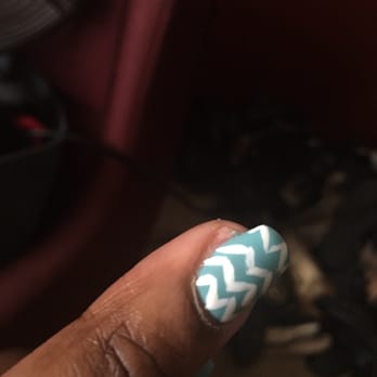 Andy Nails - Horrible design and look at the sides. Artificial nail tip is too small - Nail Salons Near Me - Rockville, Maryland Andy Nails - Horrible design and look at the sides. Artificial nail tip is too small - Nail Salons Near Me - Rockville, Maryland