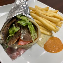 Lamb Gyro Wrap