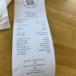 Receipt Receipt