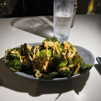 Bar 17 Bistro - Brussel sprouts; yum! Would get these again. - Cocktail Bars Near Me - Orlando, Florida