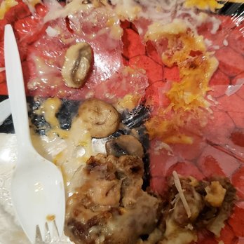 Venus Cafe - Baked mushroom chicken spaghetti dish. Be careful about the packaging! - Coffee & Tea Near Me - San Jose, California Venus Cafe - Baked mushroom chicken spaghetti dish. Be careful about the packaging! - Coffee & Tea Near Me - San Jose, California