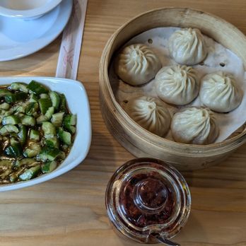 Bao Soup Dumpling - Steamed Dumplings and Cucumber salad, yum! - Soup Near Me - Oklahoma City, Oklahoma Bao Soup Dumpling - Steamed Dumplings and Cucumber salad, yum! - Soup Near Me - Oklahoma City, Oklahoma