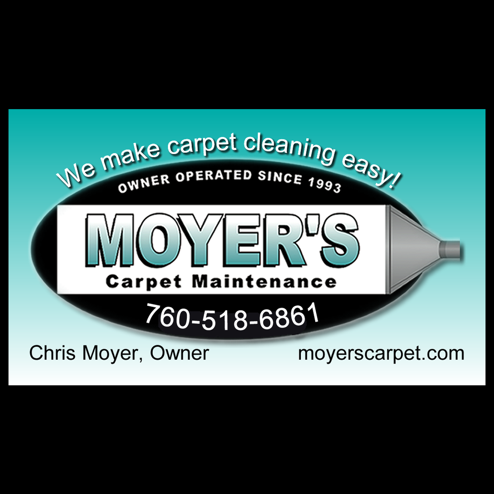 MOYER’S CARPET MAINTENANCE Updated August 2024 Oceanside