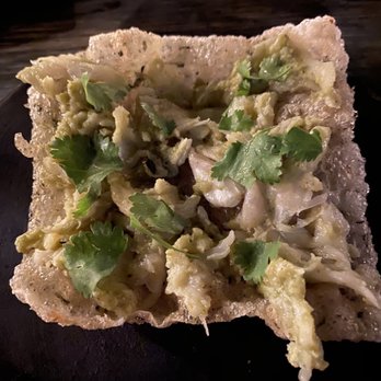 Luuma - Garlic/basil chicharron - Cocktail Bars Near Me - Holbox, ROO Luuma - Garlic/basil chicharron - Cocktail Bars Near Me - Holbox, ROO