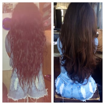 A Style Concierge - Blow out and trim by Kelly. Before/after - Hair Salons Near Me - San Diego, California A Style Concierge - Blow out and trim by Kelly. Before/after - Hair Salons Near Me - San Diego, California