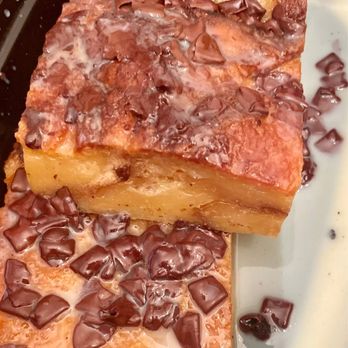 The Columbia - Chocolate chip bread pudding - Spanish Near Me - St Augustine, Florida