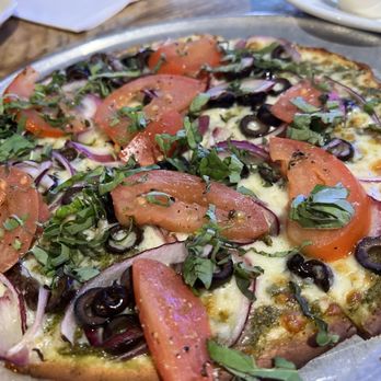 Primo's Pizzeria & Pub - The Greek Pizza Gluten Free - Pizza Near Me - Danville, California Primo's Pizzeria & Pub - The Greek Pizza Gluten Free - Pizza Near Me - Danville, California