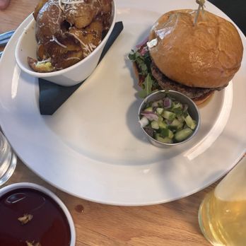 Stout Street Social - Colorado Lamb Burger* - New American Near Me - Denver, Colorado