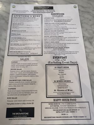 Menu photo 6 The Brownstone Hartford, CT Menu photo 6 The Brownstone Hartford, CT