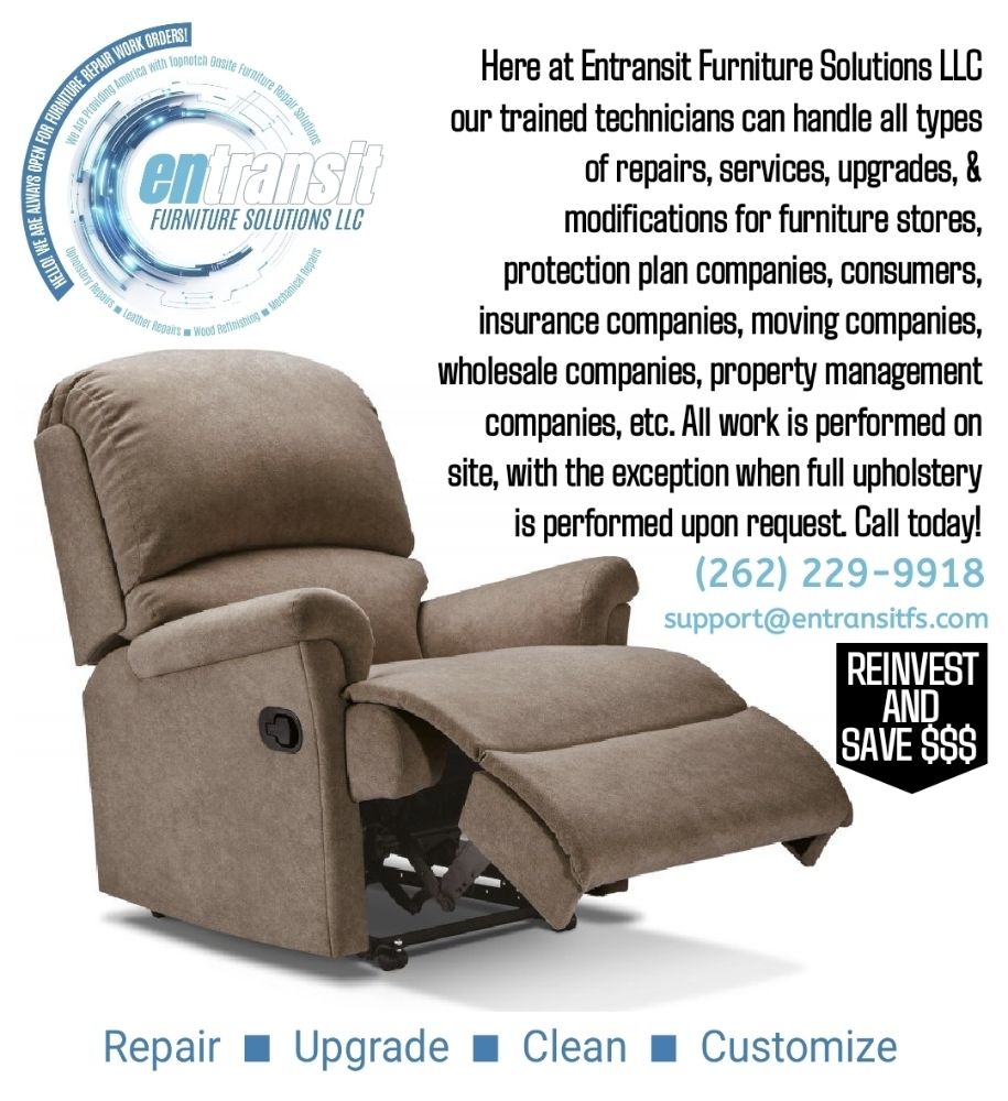 Entransit Furniture Solutions - upholstery in Bayside, WI
